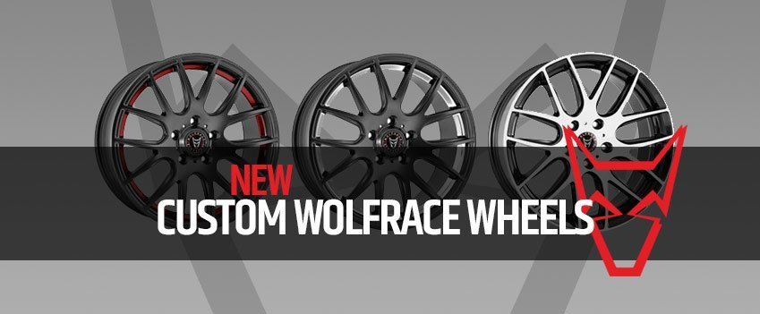 New Wolfrace Custom Alloy Wheels