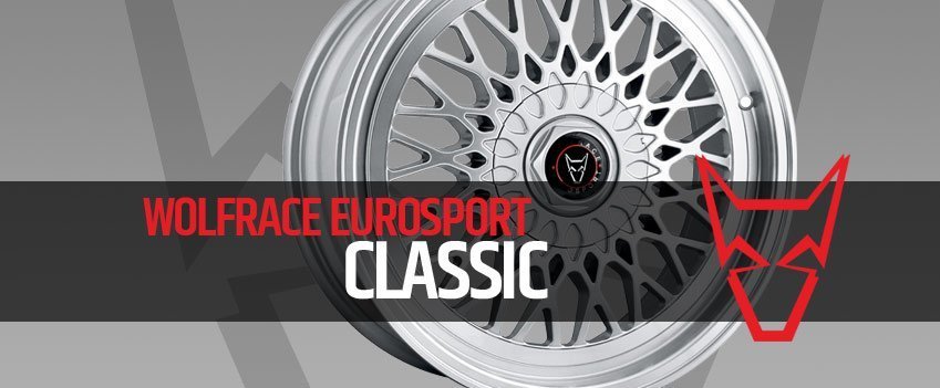 New Wolfrace Eurosport Classic Alloy Wheel