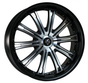 Wolf Design - Vermont (Black / Polished Face / Matt Black Lip)