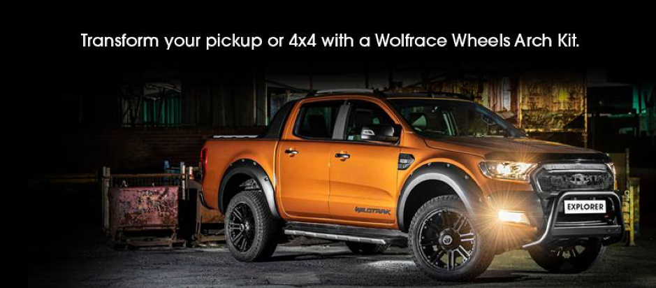 TRANSFORM YOUR PICKUP OR 4X4 WITH A WOLFRACE WHEELS ARCH KIT