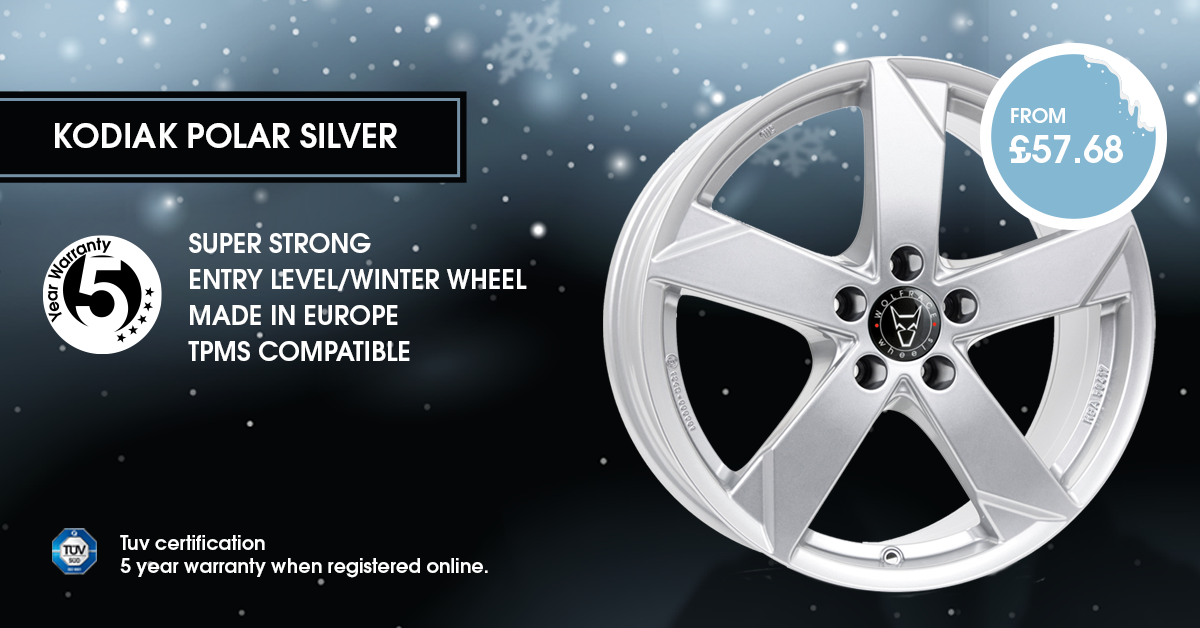 Silver Alloy Wheel