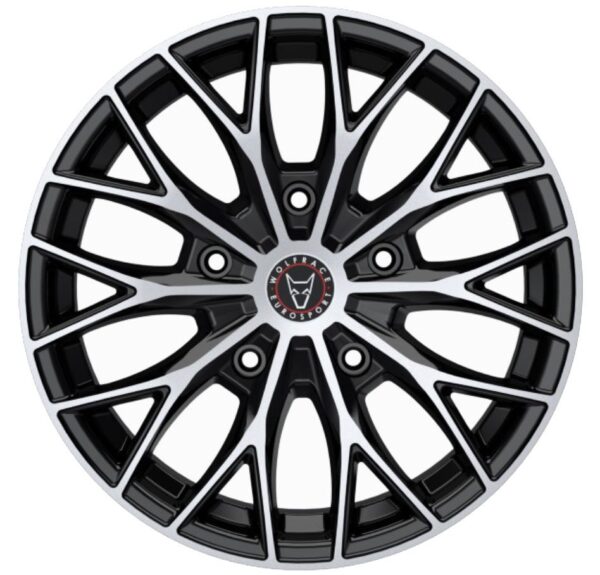 Alloy Wheels Wolfrace Wolfsburg-Super-T-Gloss-Black-Polished