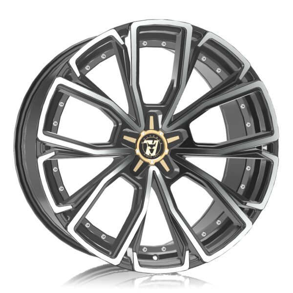 Alloy Wheels Wolfrace 71 Luxury Matrix Titanium Polished