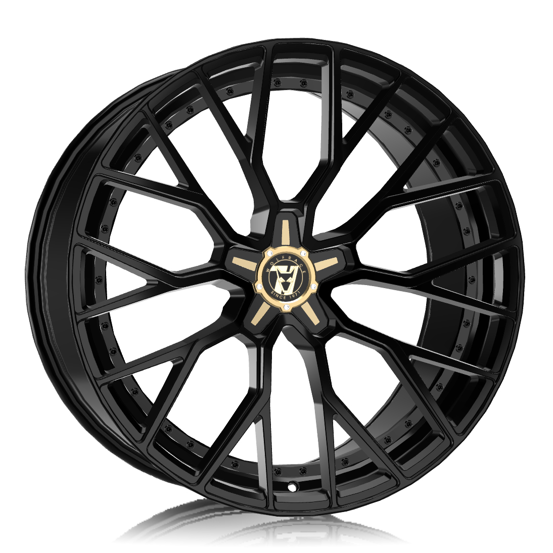 Alloy Wheels Wolfrace 71 Luxury Munich GTR Gloss Raven Black