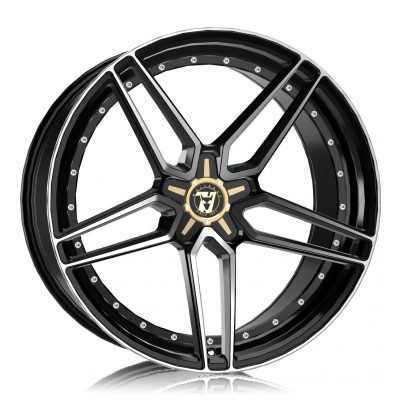 Alloy Wheels Wolfrace 71 Luxury Voodoo Gloss Talon Black Polished