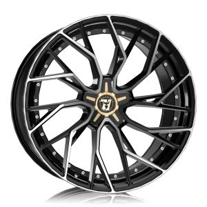 Alloy Wheels Wolfrace 71 Luxury Voodoo Gloss Raven Black Polished