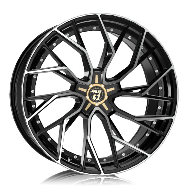 Alloy Wheels Wolfrace 71 Luxury Voodoo Gloss Raven Black Polished