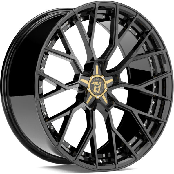 Wolfrace 71 Luxury Munich GTR Gloss Raven Black Alloy Wheel