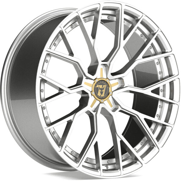 Wolfrace 71 Luxury Munich GTR Urban Chrome Polished Alloy Wheel