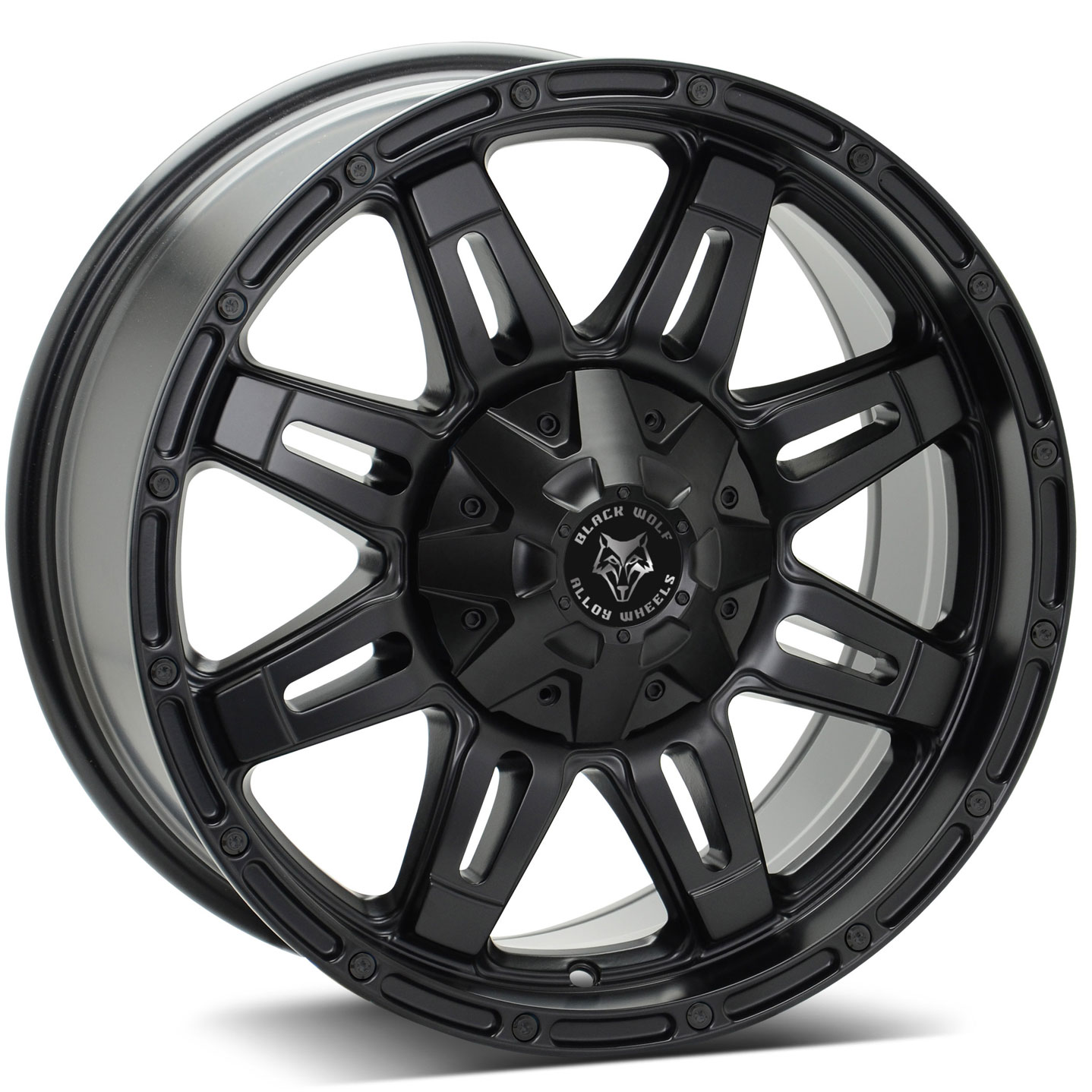 Black Wolf Wolfrace Wheels