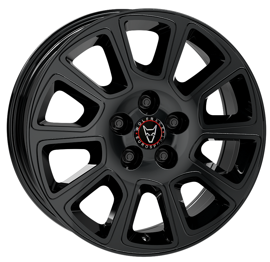 Alloy Wheels Wolfrace Wolfsburg-Super-T-Gloss-Black-Polished