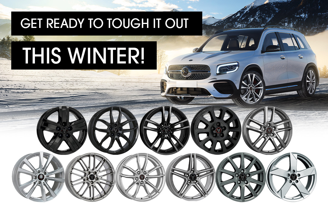 Tough it out against the cold weather with our excellent range of winter wheels