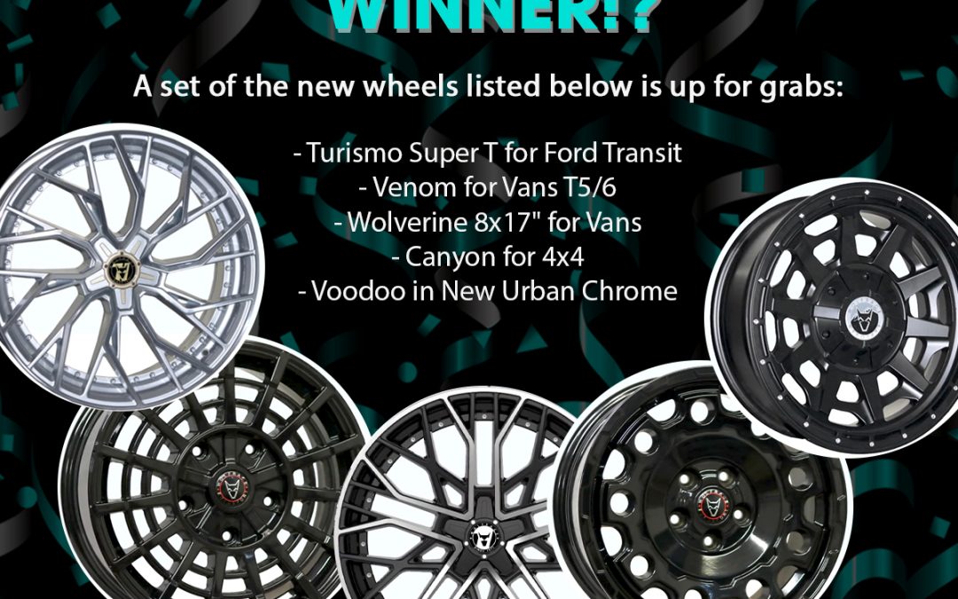WE’RE GIVING AWAY A BRAND-NEW SET OF WOLFRACE WHEELS
