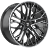 Wolfrace 71 Venom Gloss Raven Black/Polished Blue inserts - Image 5