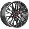 Wolfrace 71 Venom Gloss Raven Black/Polished Blue inserts - Image 3