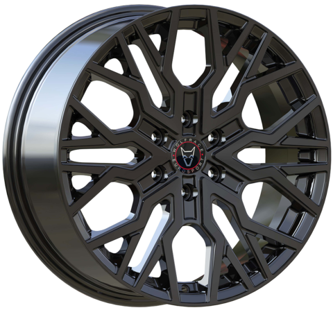 Wolfrace Eurosport Munich Super 6 Gloss Black Alloy Wheel
