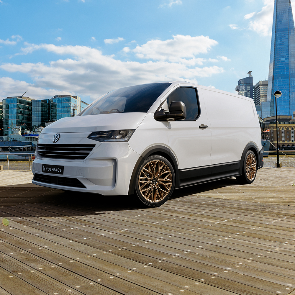 VW Transporter T7 2025 Fitted With Our Wolfsburg GT6 Racing Bronze 