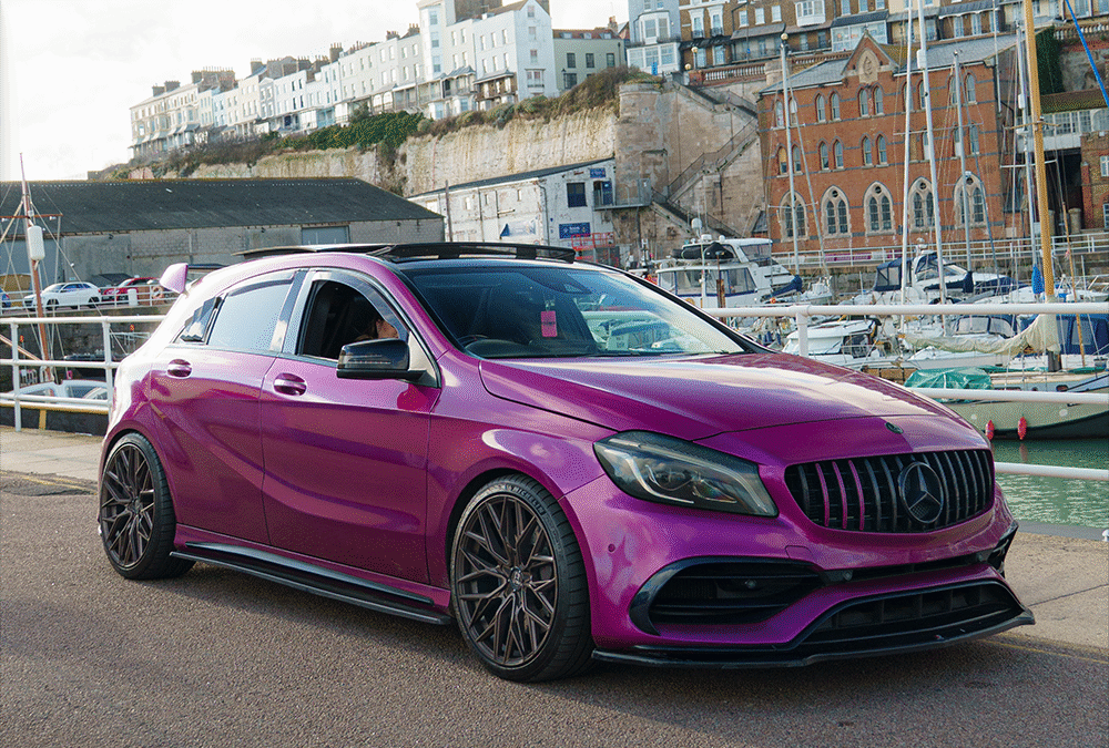 Lisa’s A45 AMG Fitted With Our Wolfsburg GTR Racing Bronze