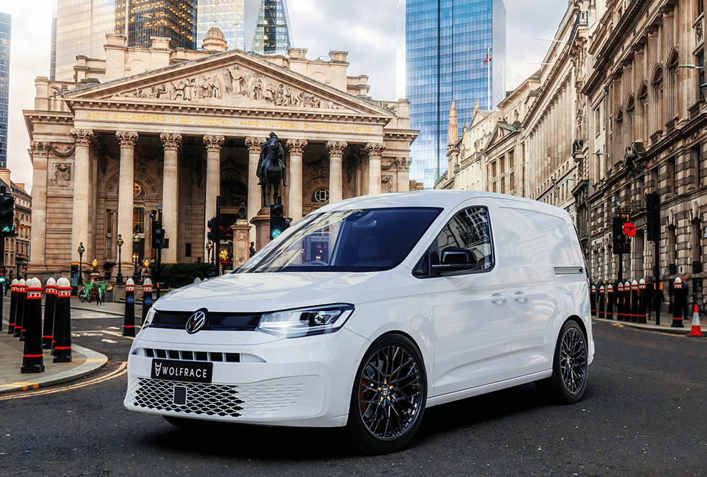 VW Caddy Fitted With Our 71 Venom Black Edition