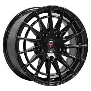 Aero-Super-T-Gloss-Black Black alloy wheels Suffolk