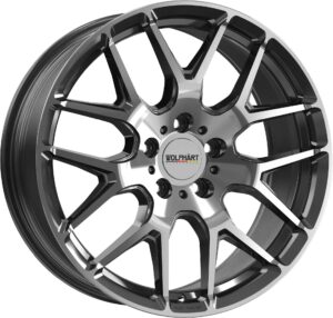 Wolfhart-Munich-3-Black-Machined-Face Alloy Wheels Hertfordshire