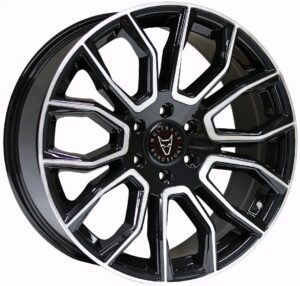 wolfrace_evoke_x_black_polished Alloy wheels Suffolk