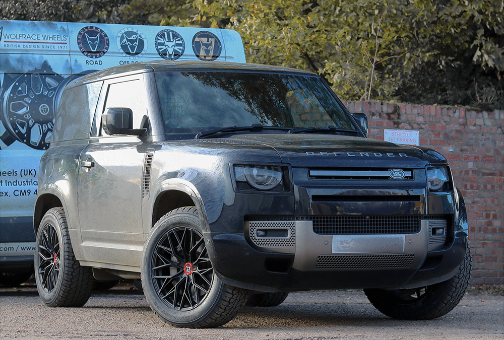 Land Rover Defender Fitted With The Wolfsburg GTR Widetrack