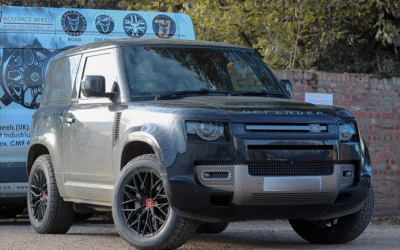 Land Rover Defender Fitted With The Wolfsburg GTR Widetrack