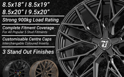 Wolfrace Expands Wolfsburg Wheel Range with Five Distinctive Designs