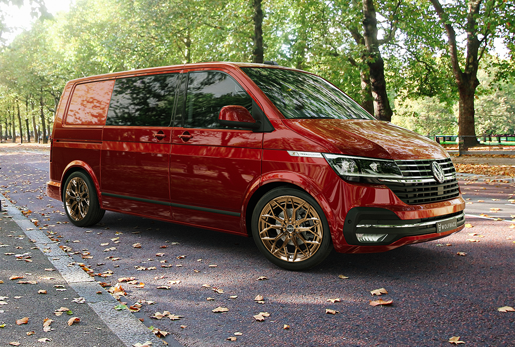 VW T6 Transporter Fitted With Our Vanspeed Maverick!