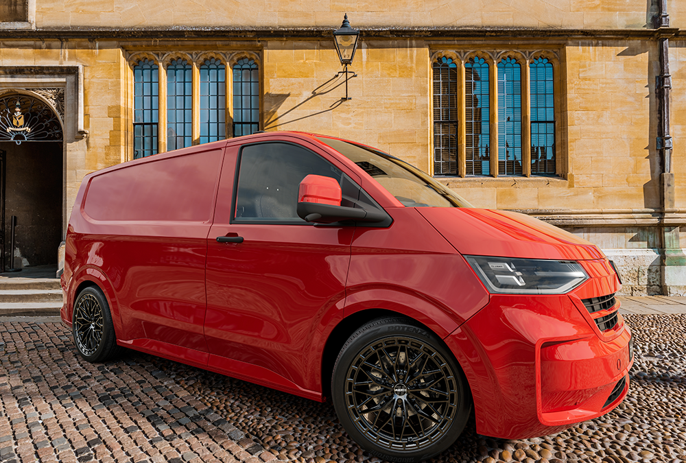 VW T7 Transporter Fitted With Our Vanspeed Bayern V7!