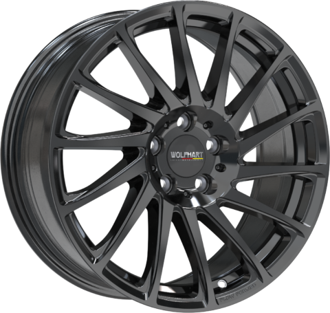 Wolfhart Flowformed Aero 2 Gloss Black