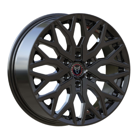 Wolfrace Eurosport Wolfsburg Super 6 Gloss Black Alloy Wheels
