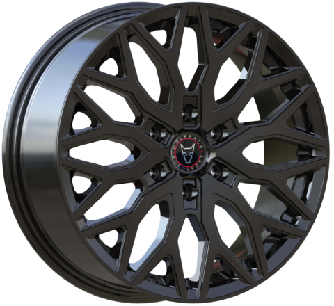 Wolfrace Eurosport Wolfsburg Super 6 Gloss Black Alloy Wheels