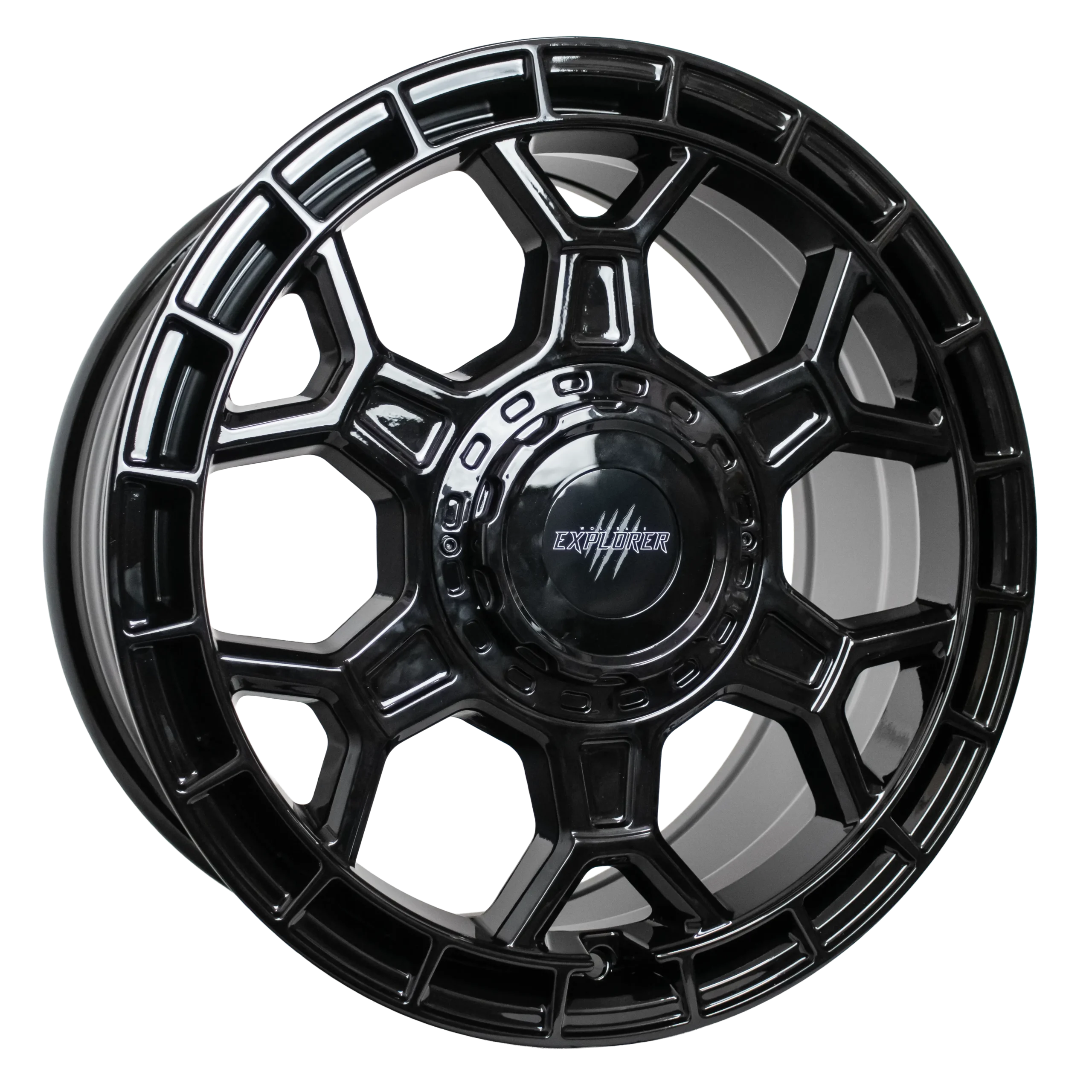 Wolfrace Explorer Black Wolf One Gloss Black