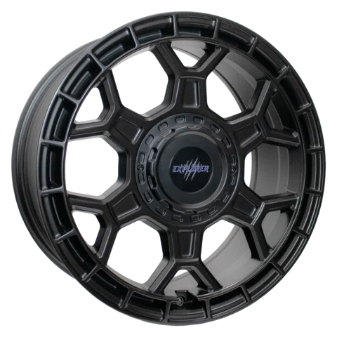 Wolfrace Explorer Black Wolf One Matt Black
