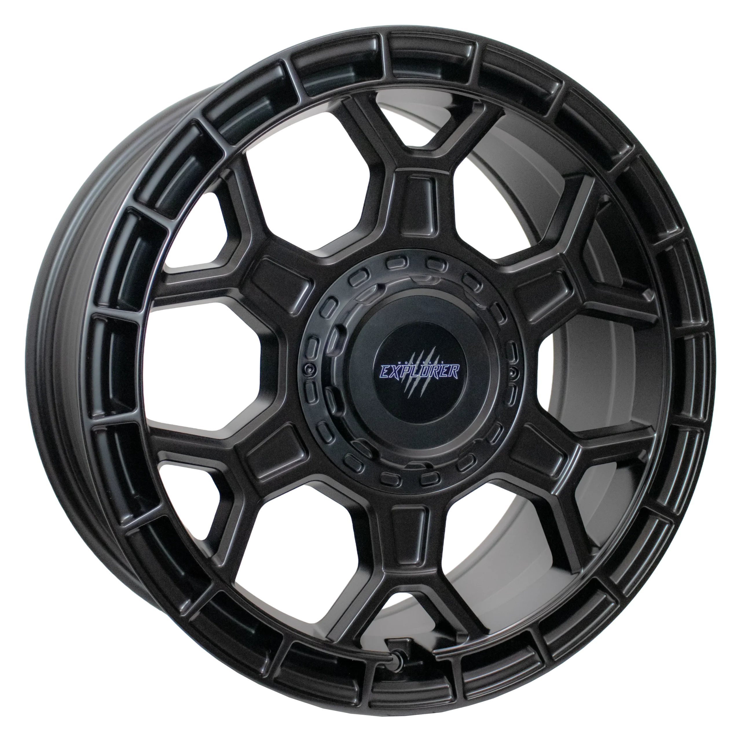 Wolfrace Explorer Black Wolf One Gloss Black - Image 2