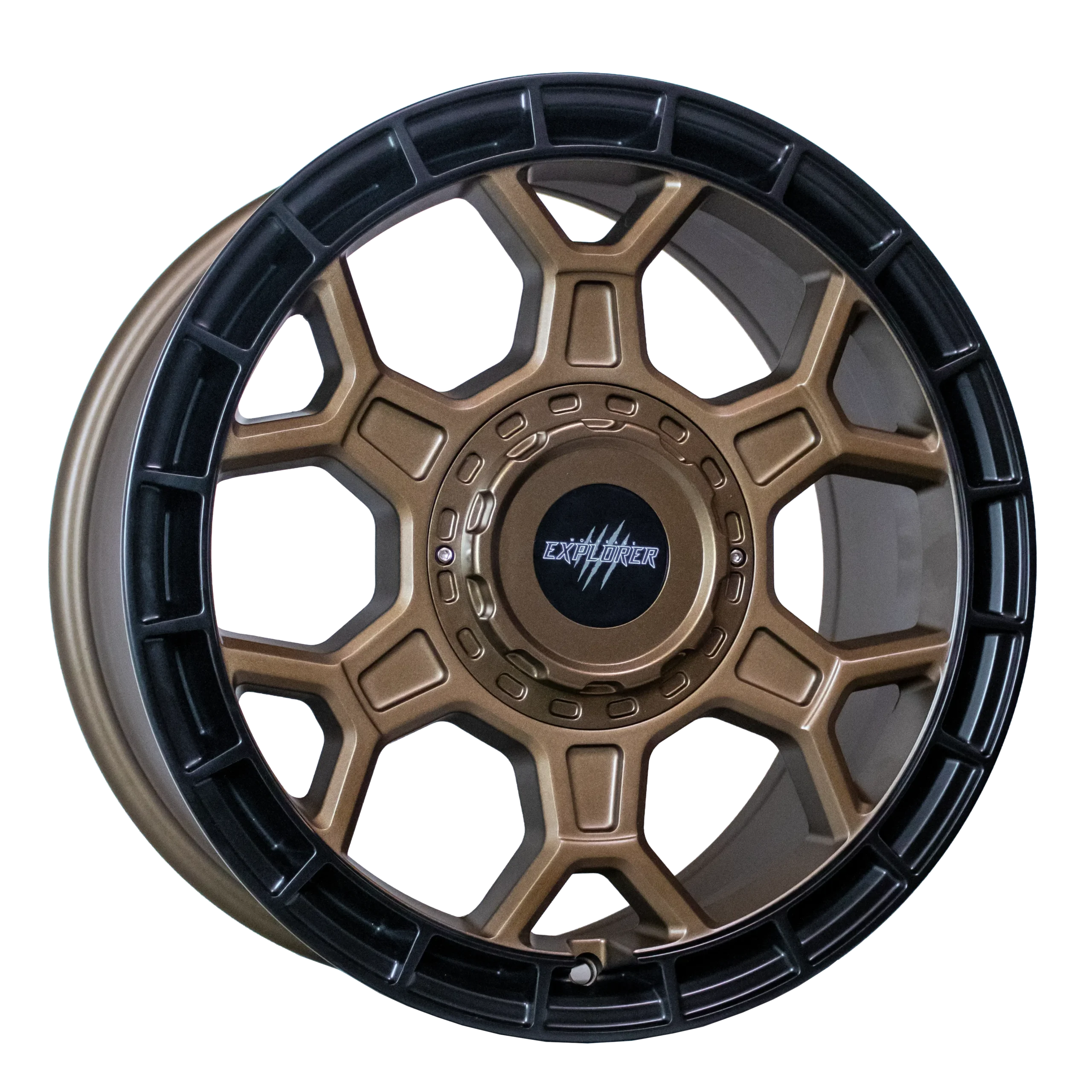 Wolfrace Explorer Black Wolf One Gloss Black - Image 4
