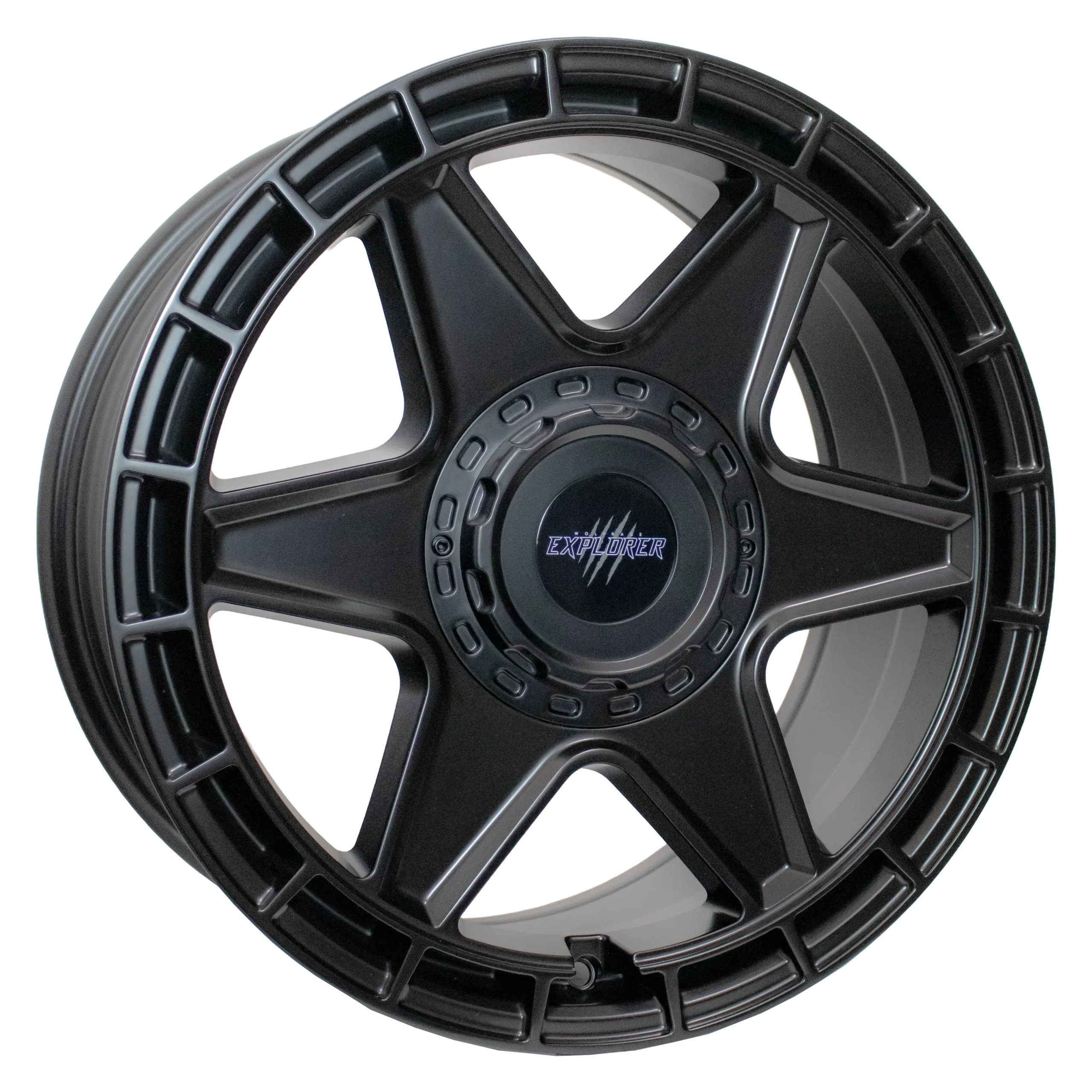 Wolfrace Explorer Black Wolf Three Matt Black