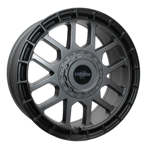 Wolfrace Explorer Black Wolf Four Matt Black Gunmetal Centre