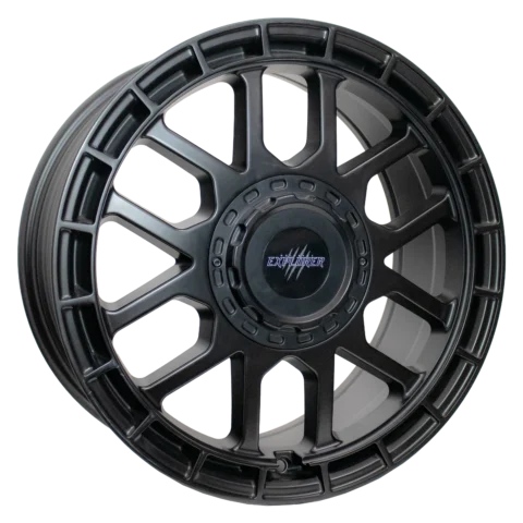 Wolfrace Explorer Black Wolf Four Matt Black