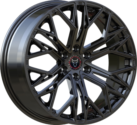 Wolfrace Eurosport Flo 6 Gloss Black Alloy Wheel