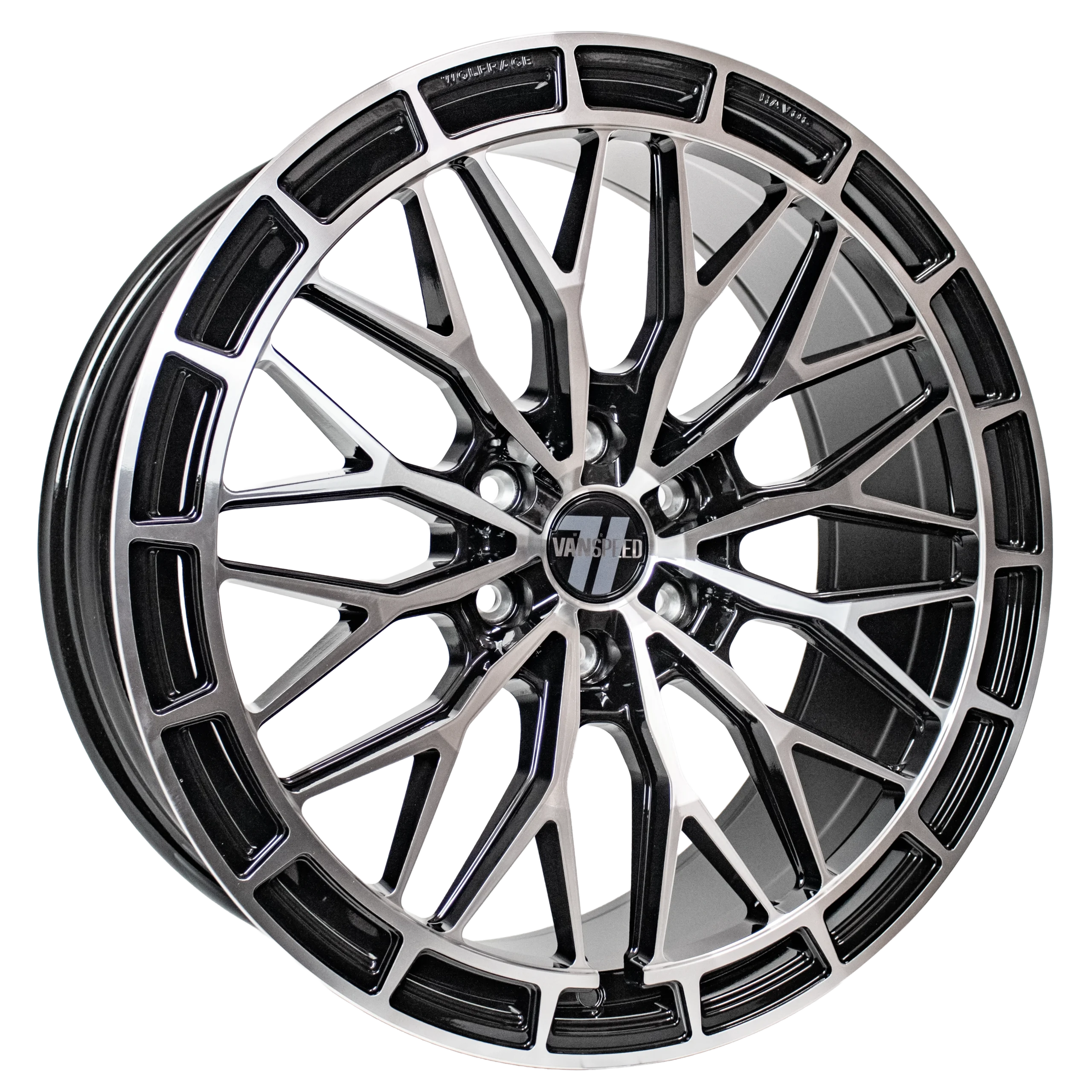 Wolfrace Vanspeed Havoc Gloss Raven Black Polished