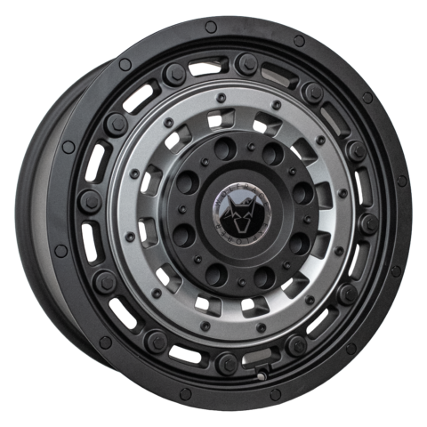 Wolfrace Explorer Overland 2 Matt Black Gunmetal Centre