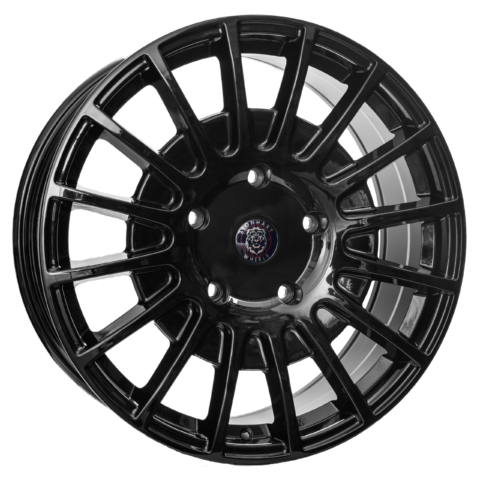 Wolfrace Eurosport Proline Road Edition Gloss Black Alloy Wheel
