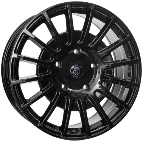 Wolfrace Eurosport Proline Road Edition Gloss Black Alloy Wheel