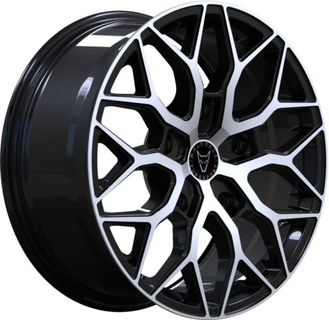 Wolfrace Eurosport Urban Racer Road Edition Gloss Black Polished Alloy Wheel