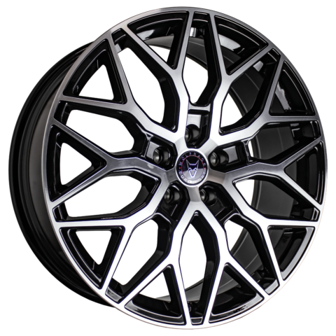 Wolfrace Eurosport Urban Racer Road Edition Gloss Black Polished Alloy Wheel