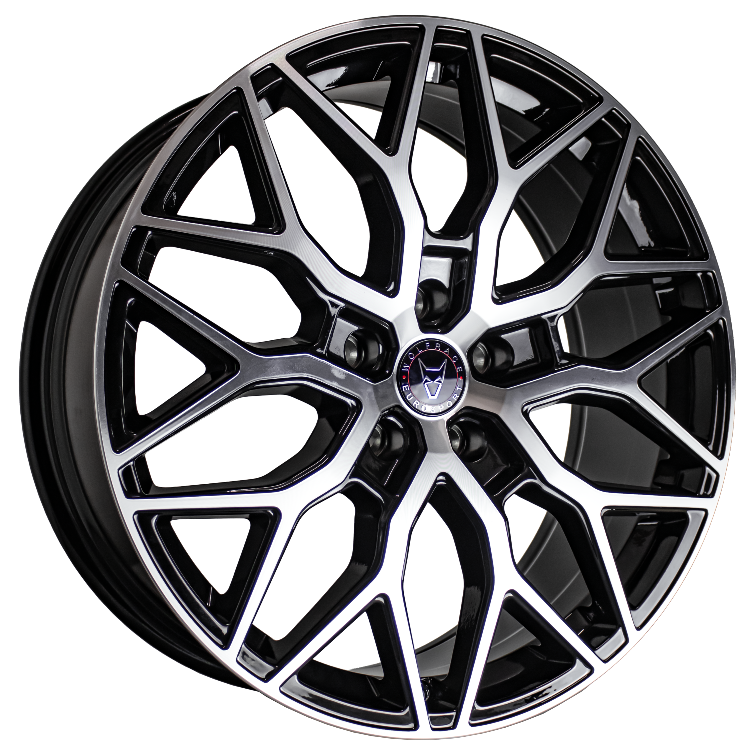 Wolfrace Eurosport Urban Racer Road Edition Gloss Black Polished Alloy Wheel