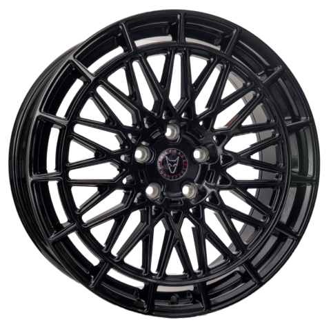 Wolfrace Eurosport Venom Road Edition Gloss Black Polished Alloy Wheel